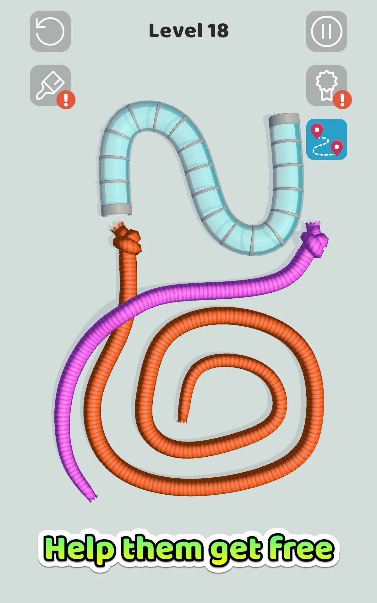 Tangled Snakes screenshot