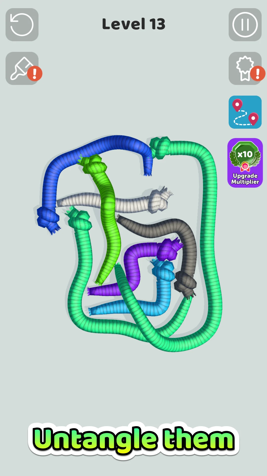 Tangled Snakes screenshot